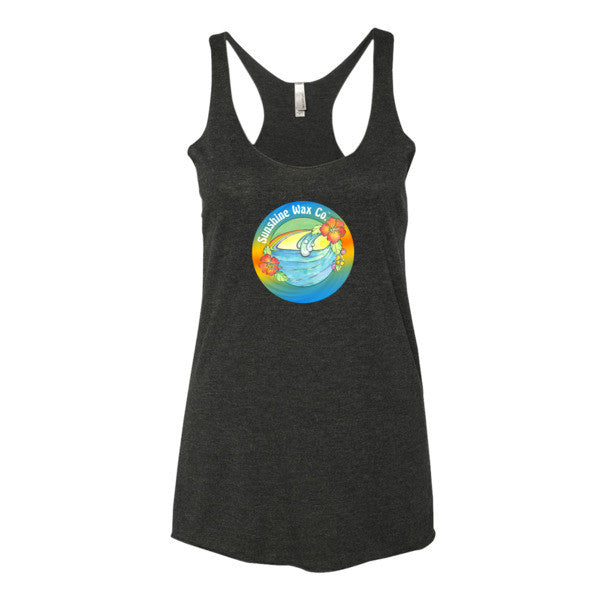 Sunshine Wax Co. Women's Racerback Tank Top