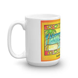 Sunshine Wax Co. Surfer Girl Mug
